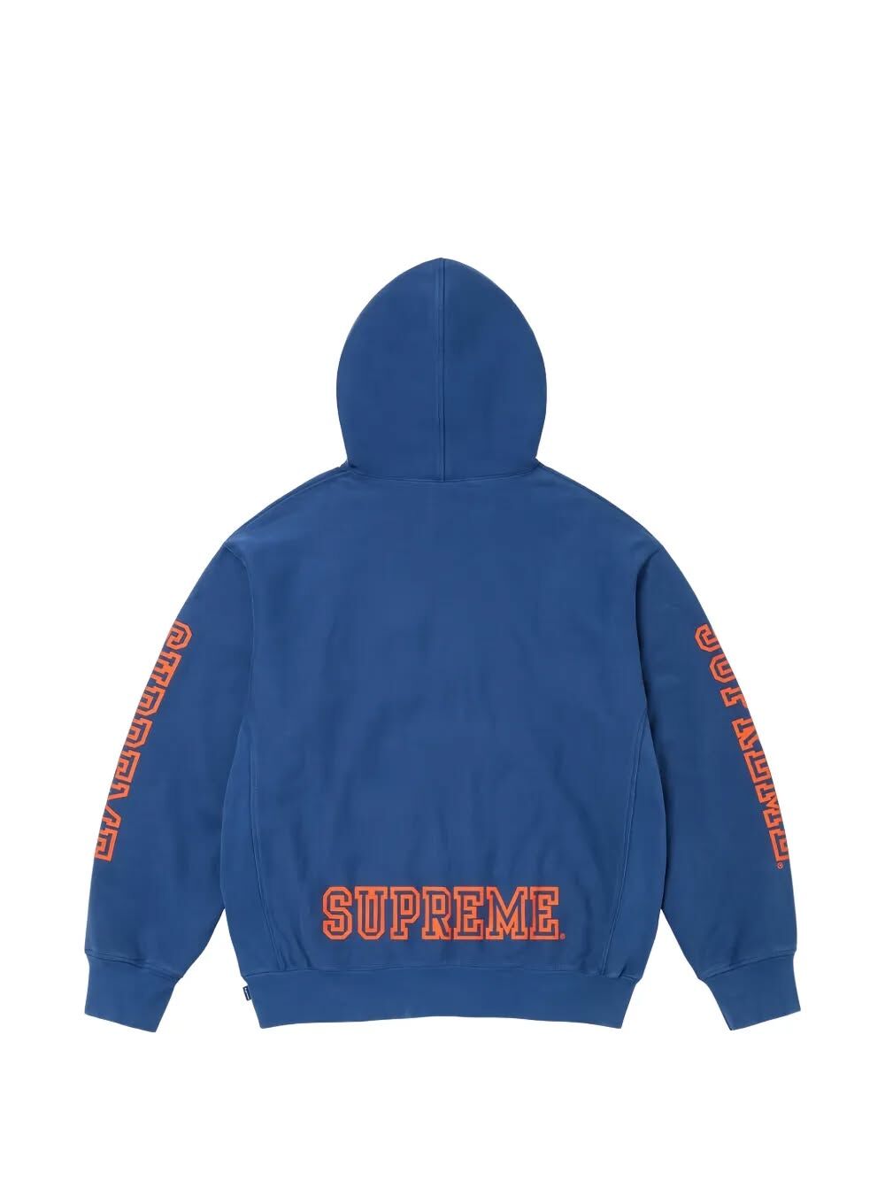 Supreme stack varsity hoodie blue AW2