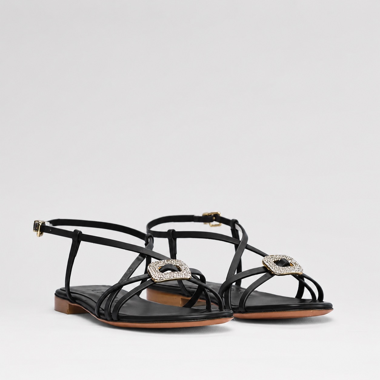 1AL0510-001 [ALBANO] Sandalo Naplak 黑色 TEN10 5577 (EU)