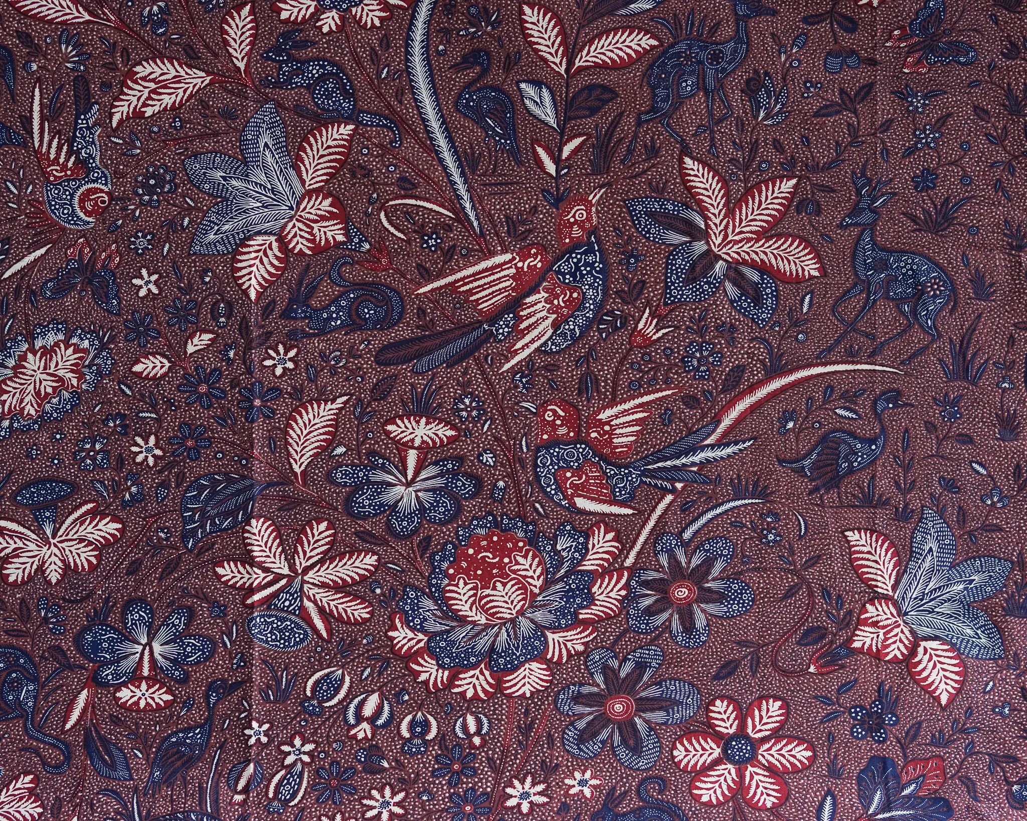 Batik｜New Sarong Batik -  All creatures patterns｜Indonesia