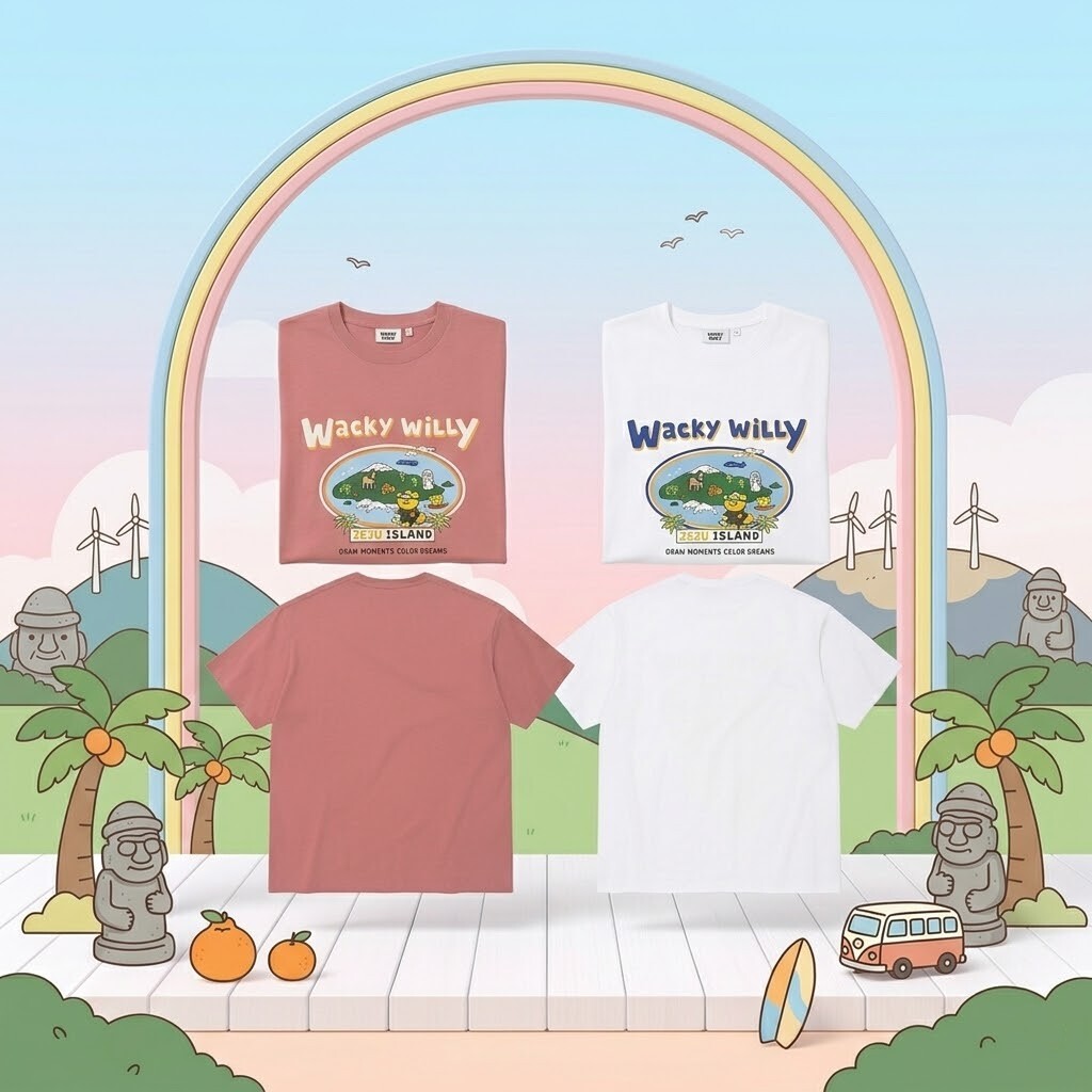 【直播】Wacky Willy LX050984 Kiki 旅行系列短袖上衣