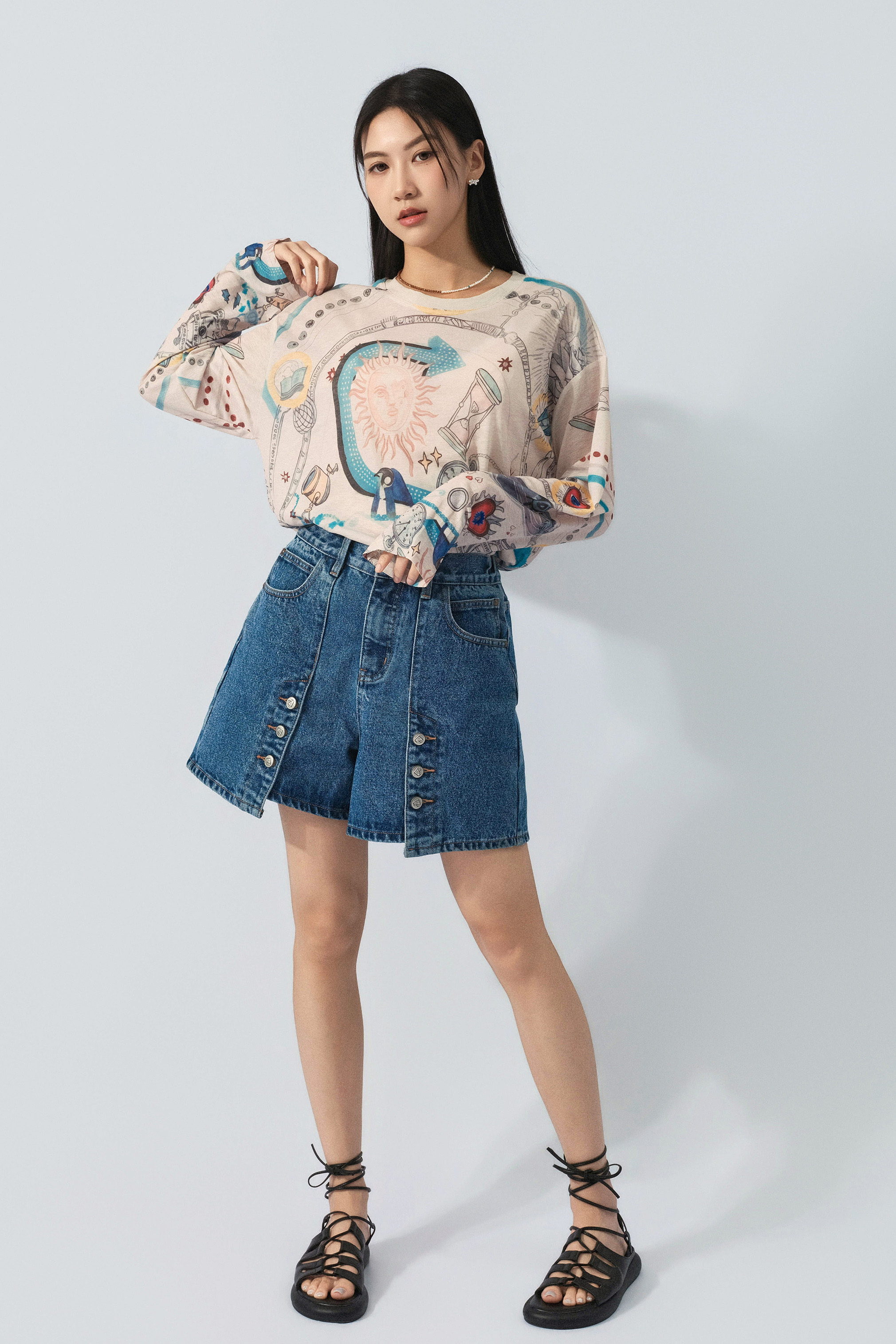 SS26_0161（Tee＋短褲）