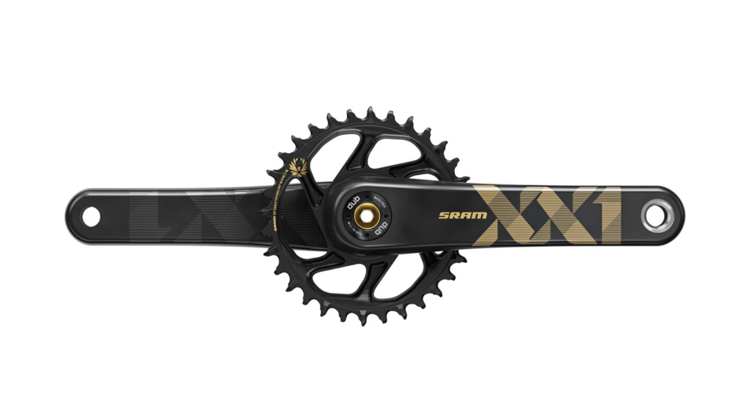 Sram XX1 Eagle DUB SL 170MM(金色)(淨臂）