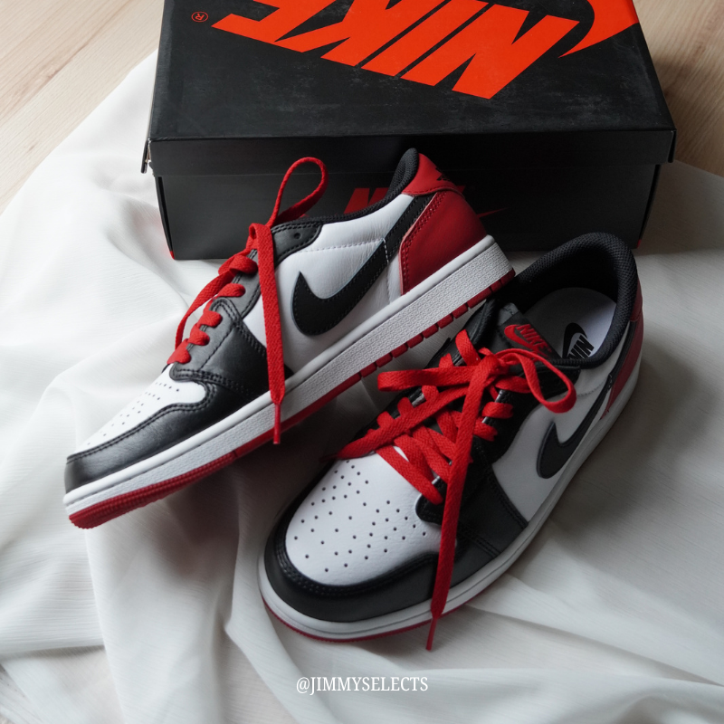 【代購】AIR JORDAN 1 LOW OG “BLACK TOE”  黑頭｜芝加哥配色｜低筒休閒鞋