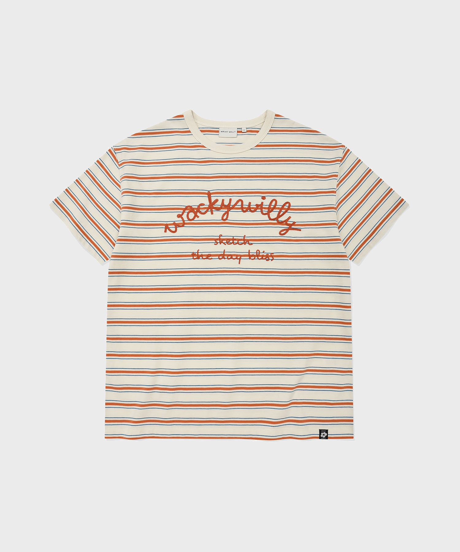 【直播】Wacky Willy LX050994 女裝條紋印花短袖上衣