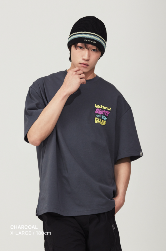 【直播】Wacky Willy LX050998 印花短袖上衣
