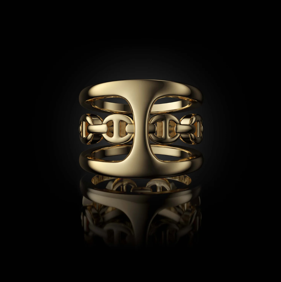 HB020 PHANTOM CLIQUE - 18K GOLD