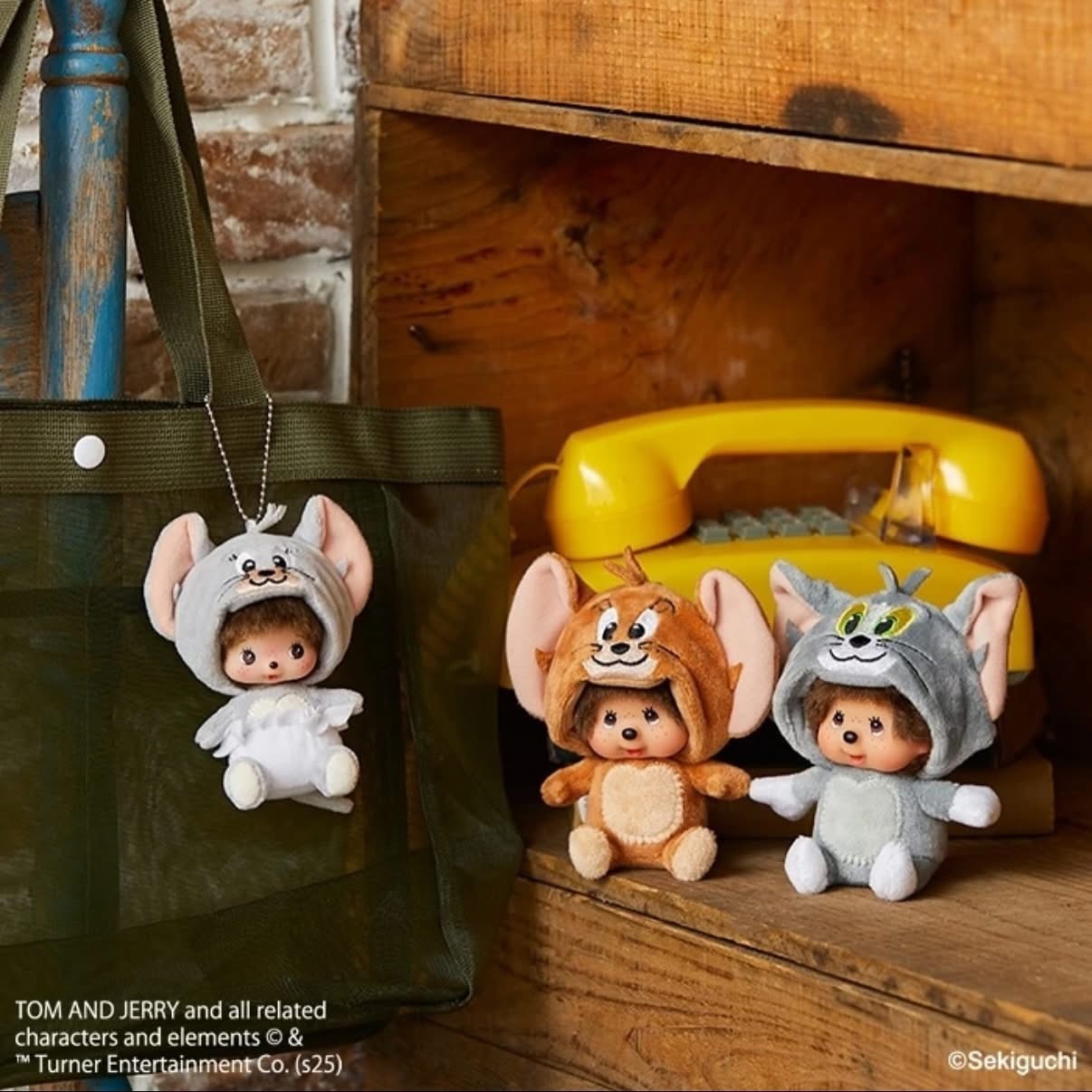 Monchhichi x Tom and Jerry 聯名/基本款 掛件