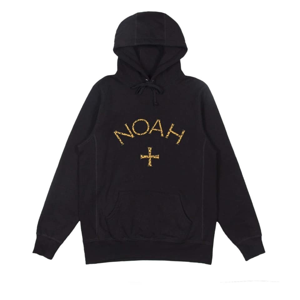 Noah Cheetah Core Logo Hoodie 豹紋 AW2