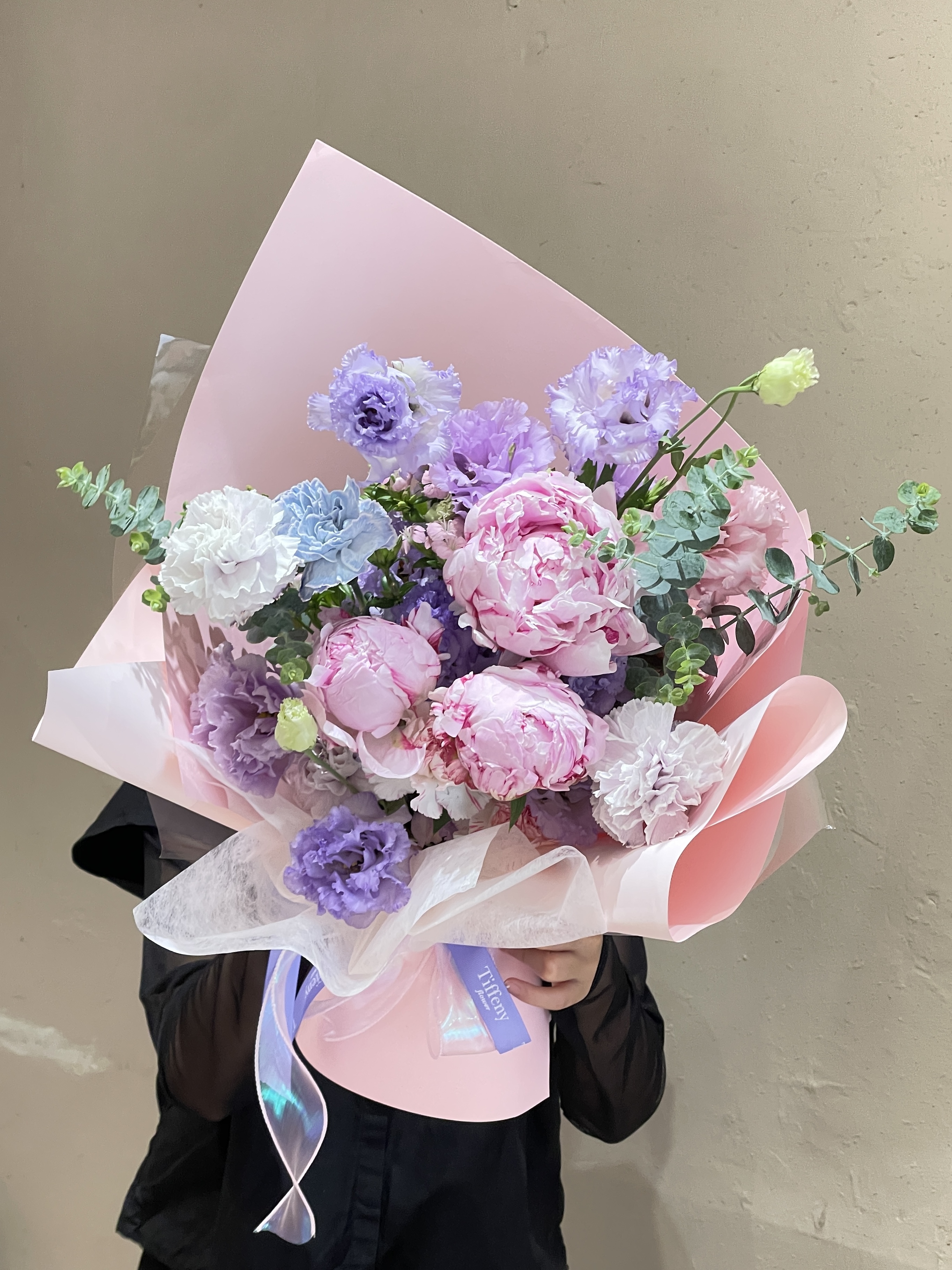 Abundant Peony & Carnation Fresh Bouquet