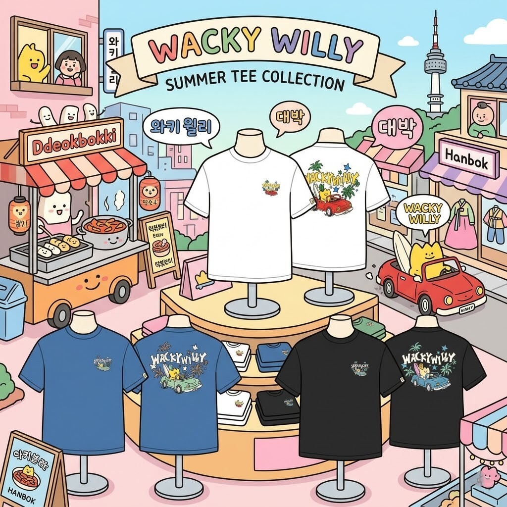 【直播】Wacky Willy LX0509101 Kiki 夏威夷風格短袖上衣