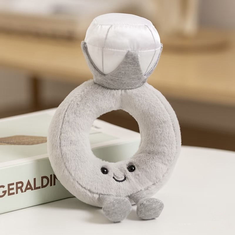 （預購）Jellycat Amuseable 系列 鑽石戒指 婚戒 絨毛玩偶