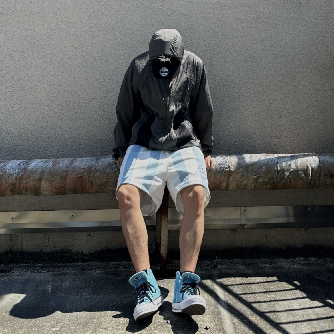 【代購】Converse × Stüssy Chuck Taylor All Star 70 Hi “Sky Blue”  高筒帆布鞋｜Sky Blue 天空藍｜男女同款