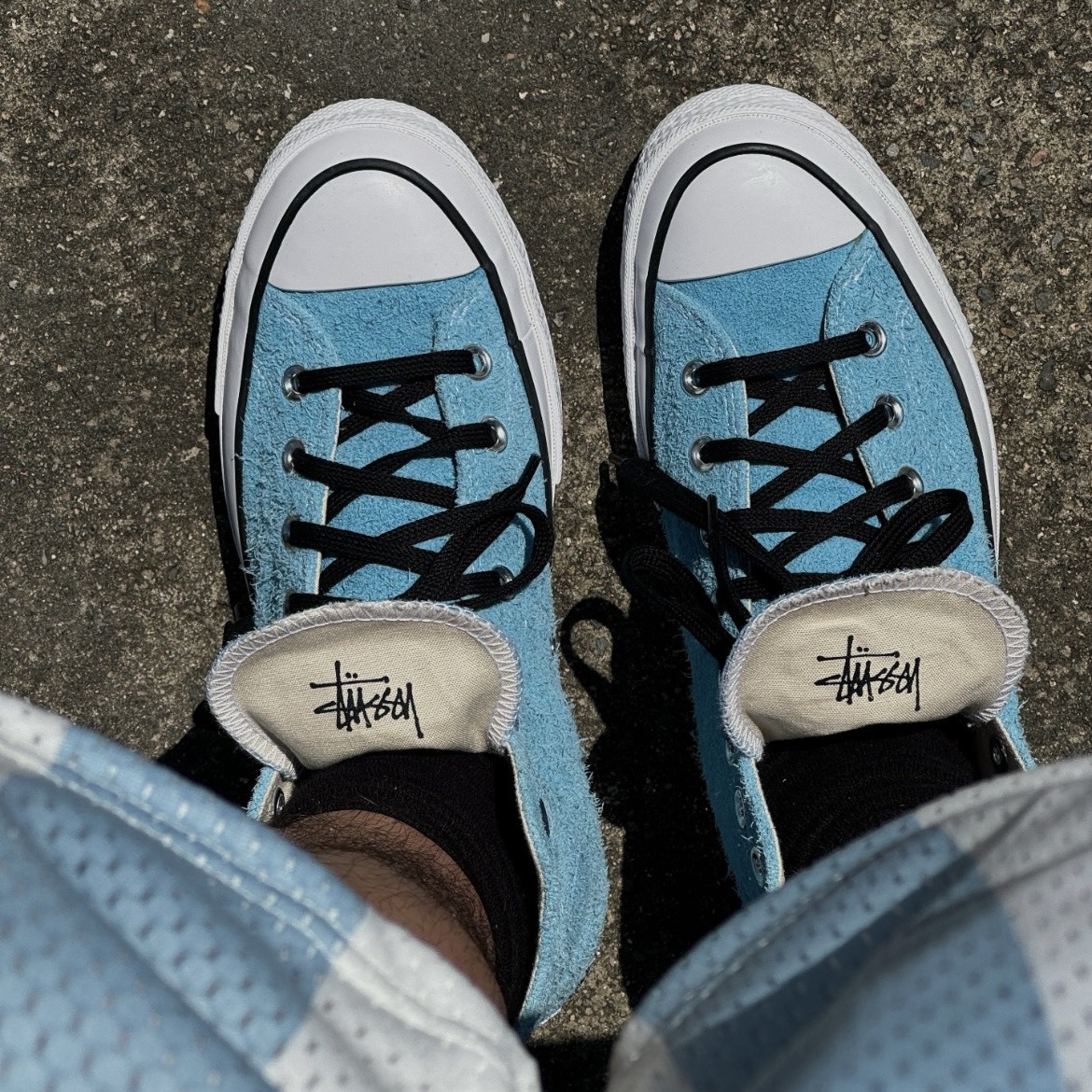【代購】Converse × Stüssy Chuck Taylor All Star 70 Hi “Sky Blue”  高筒帆布鞋｜Sky Blue 天空藍｜男女同款