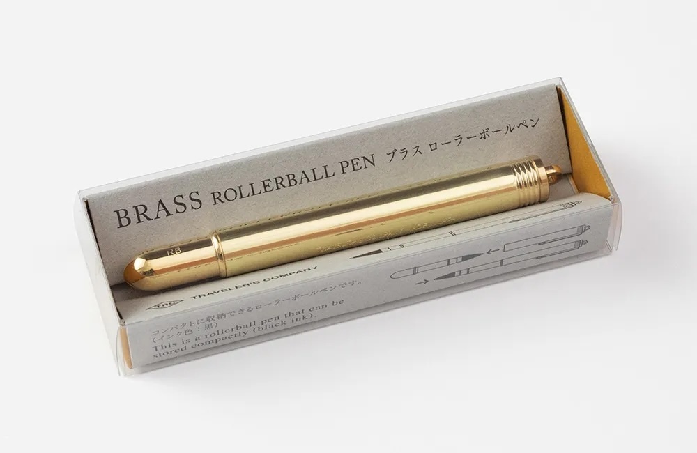 TRC Brass ｜ 黃銅鋼珠筆 經典再現