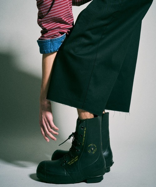 <新品牌> Dickies × CAMPHORWOOD 闊型 雙褲頭 不收邊 卡其 七分褲 兩色