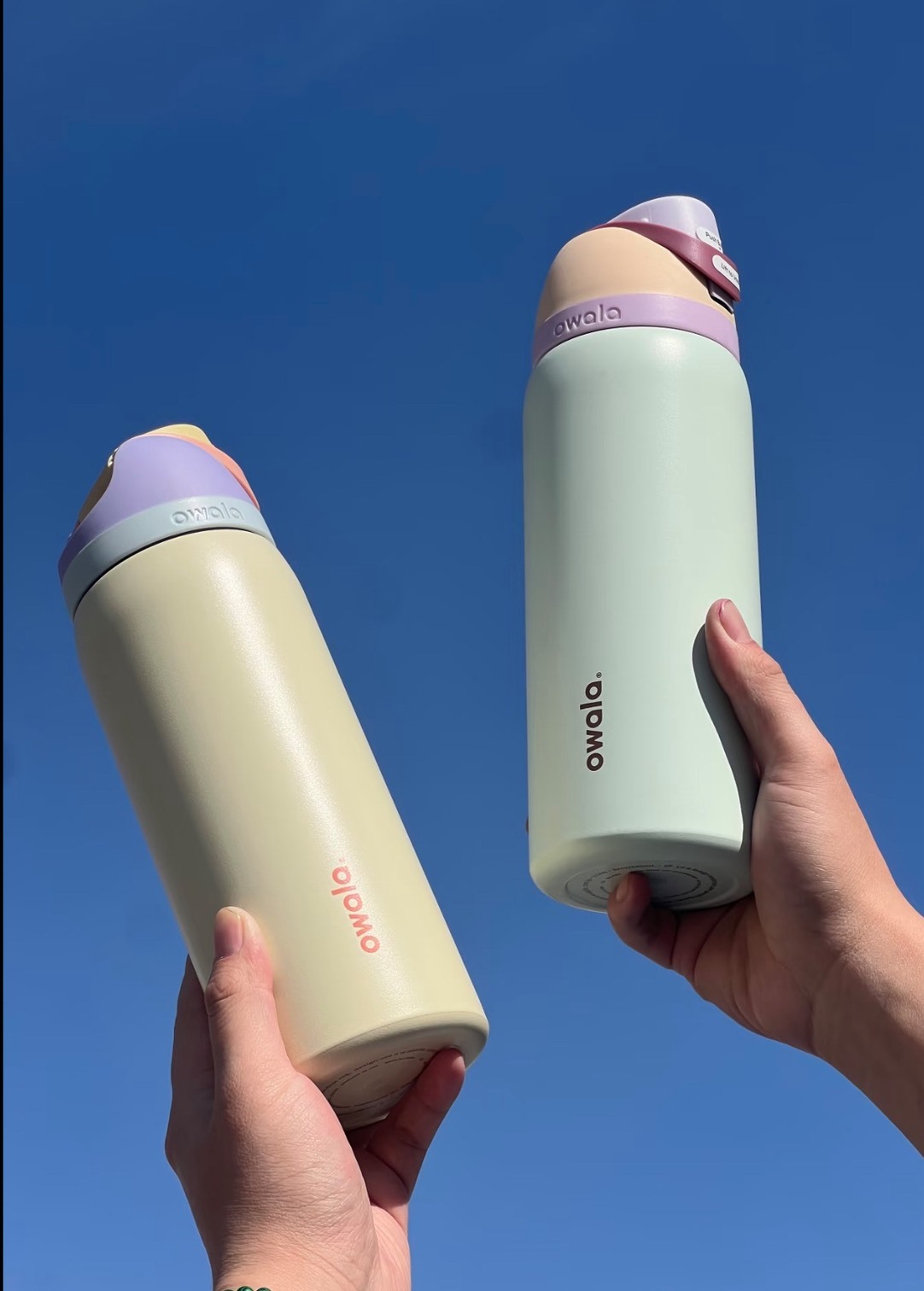 <喝水才漂亮🫗>Owala 一鍵開蓋不鏽鋼雙飲水壺 32oz(約946ml)