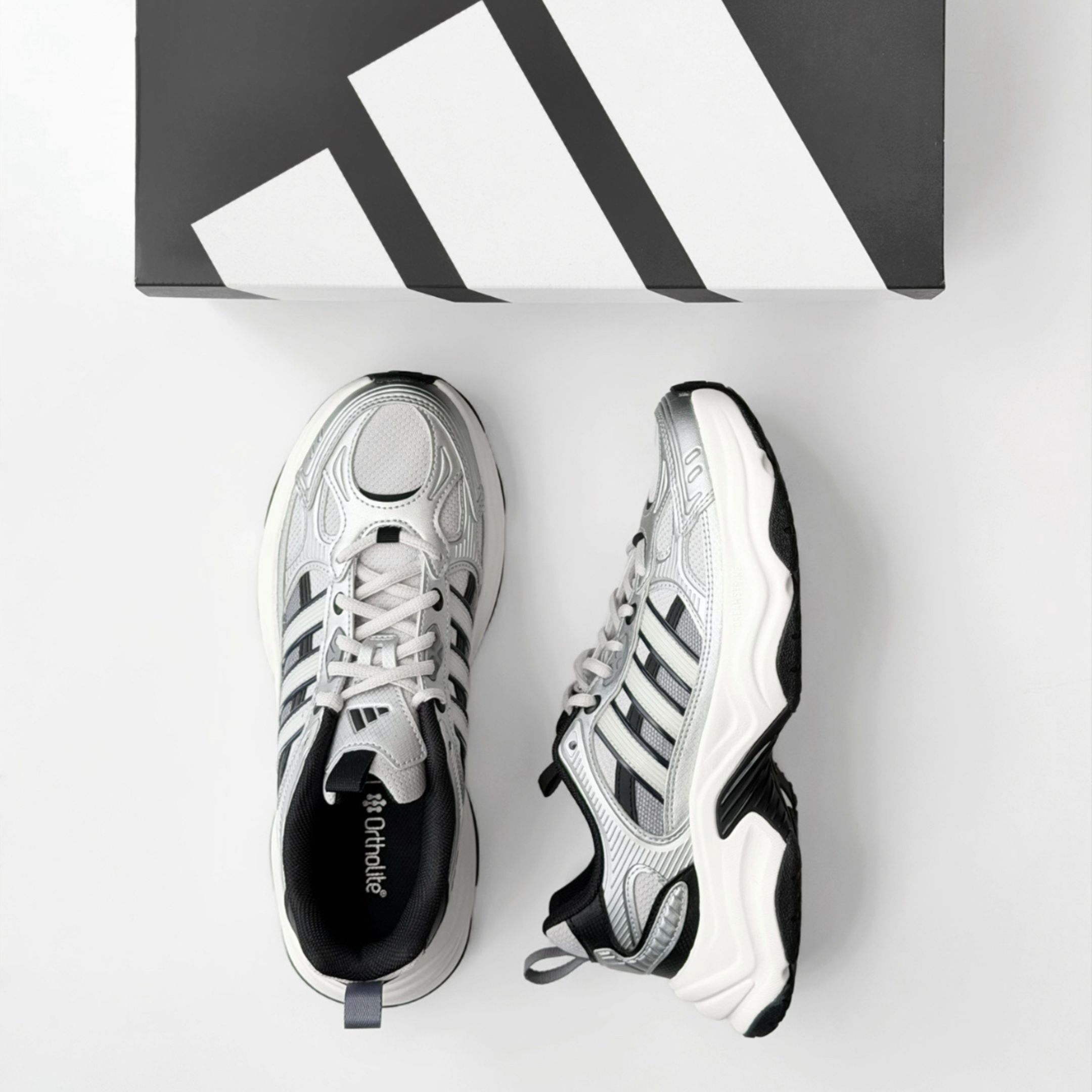 NICEDAY 代購 Adidas XLG 運動復古 老爹鞋 灰白 黑 KJ9522