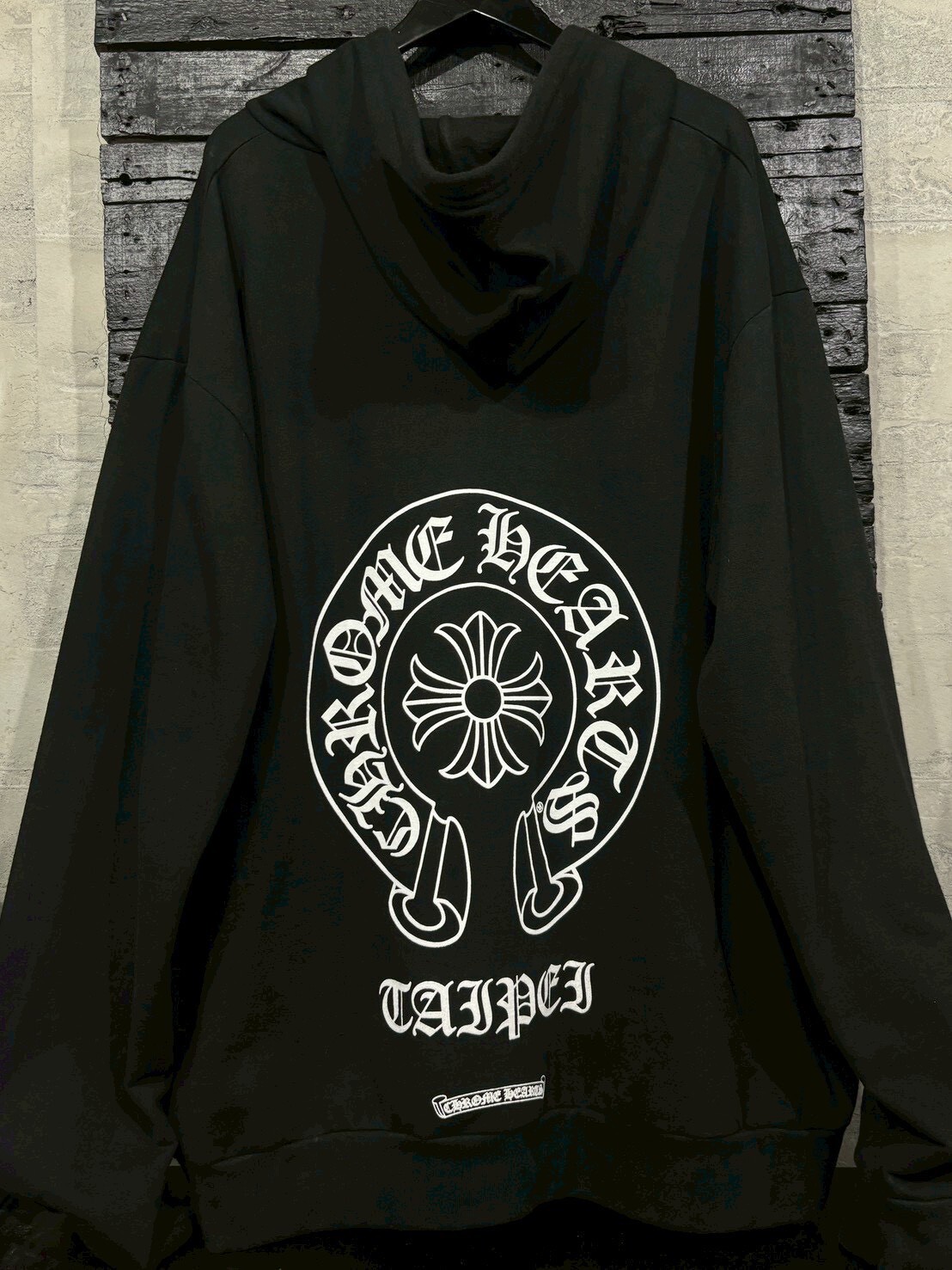現貨 Chrome Hearts 克羅心 城市限定 台北限定 經典馬蹄十字連帽外套
