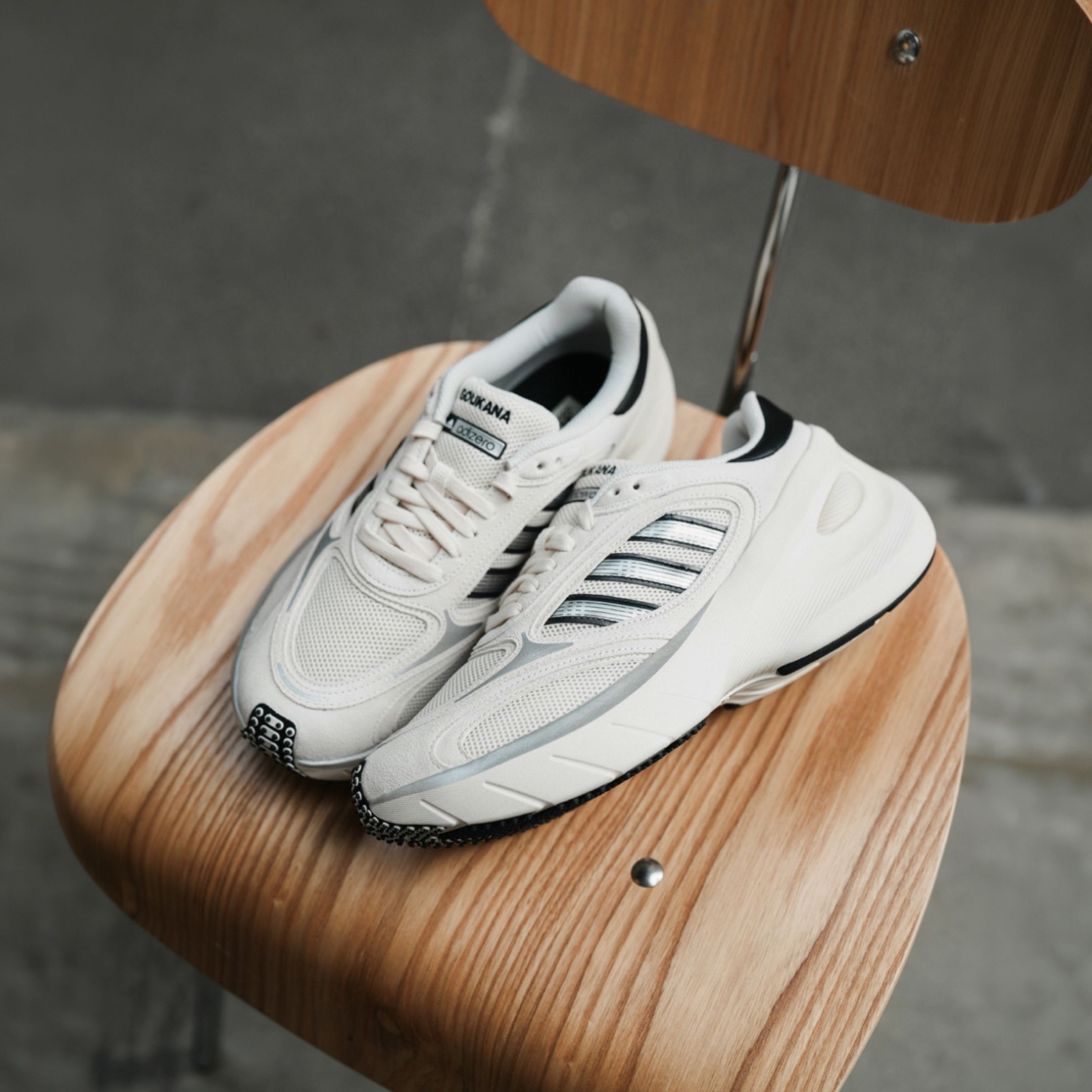 NICEDAY 代購 Adidas Adizero 休閒 跑步 增高 米色 KJ2871