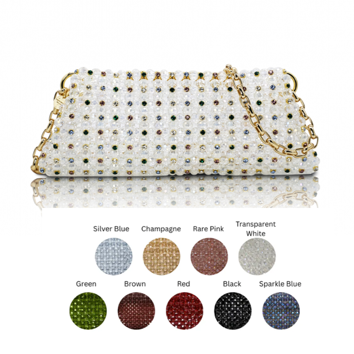 1PO0506-038 [PALERA MILANO] Crystal Pouch Long #BGCPOL-C10DBA (EU)
