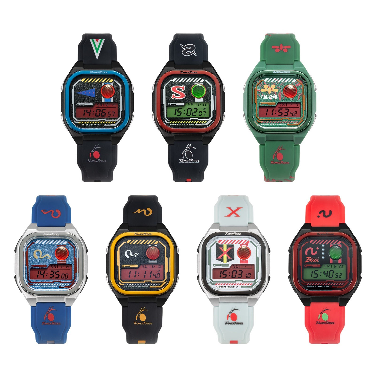 (NEW) KAMEN RIDER Digital Watch Series 3 BLIND BOX (INFANTRY)