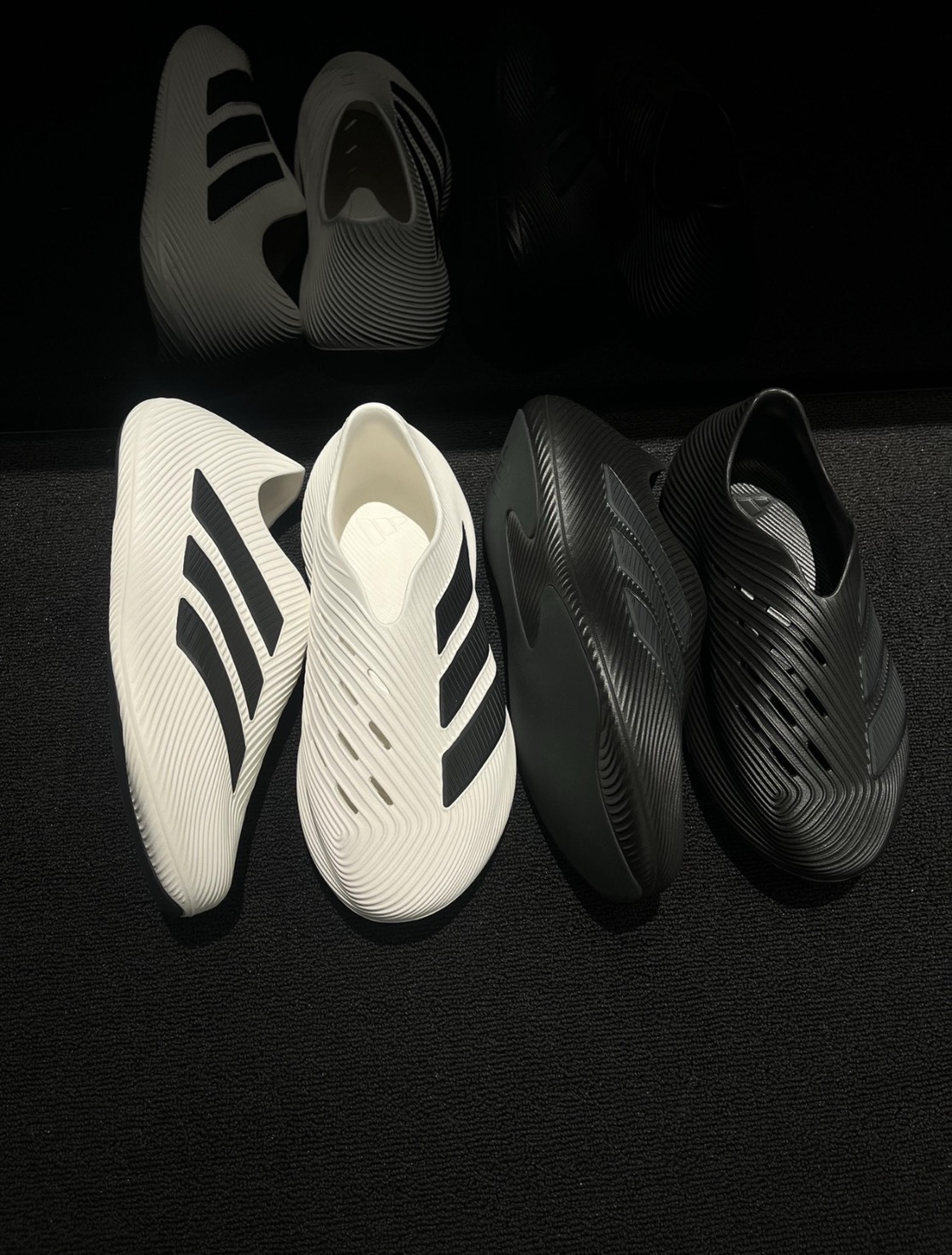 ADIDAS PURECHILL 洞洞拖 涼鞋 運動拖鞋 三線 潮流 百搭 夏天 必備 KI0066白黑/KI0067全黑