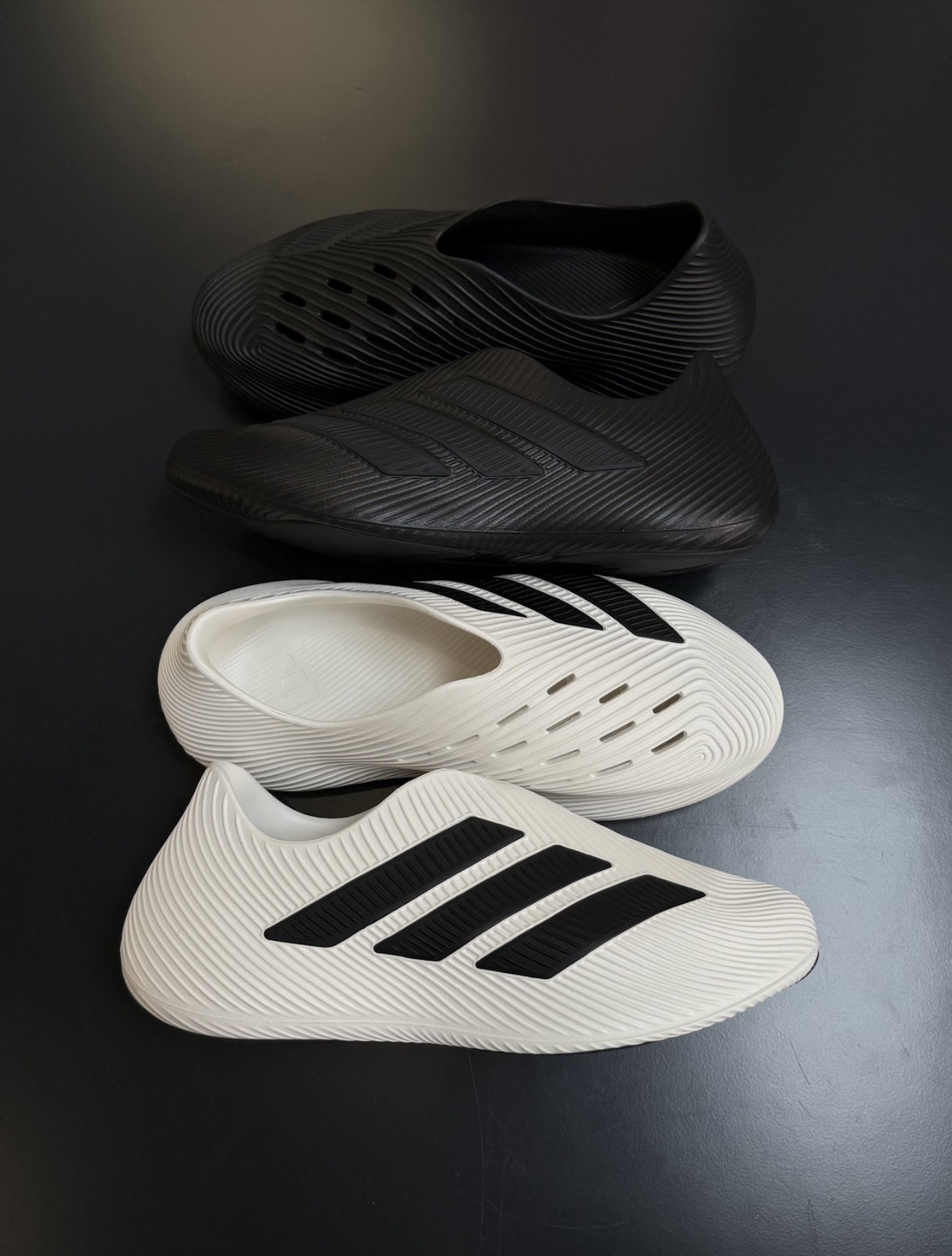 ADIDAS PURECHILL 洞洞拖 涼鞋 運動拖鞋 三線 潮流 百搭 夏天 必備 KI0066白黑/KI0067全黑
