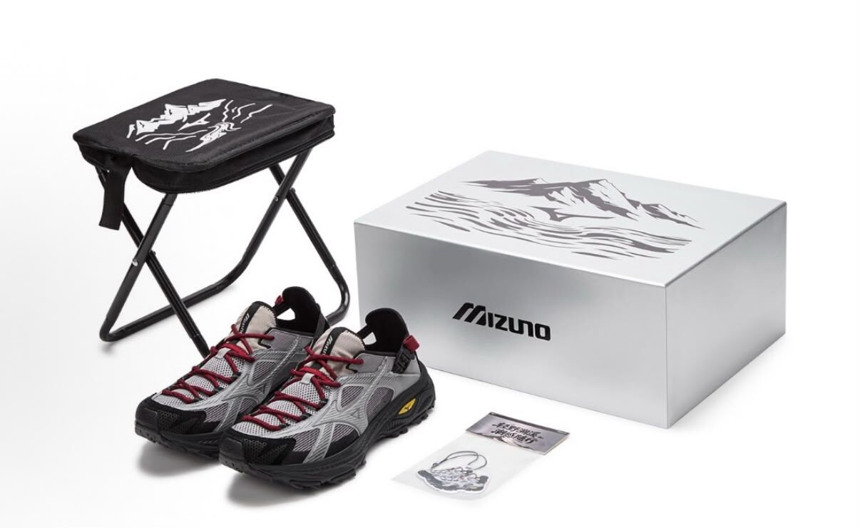 現貨|特別盒版 MIZUNO RACER TRAIL SE V2 灰黑紅 MIZUNO涼鞋 二代 D1GH261204