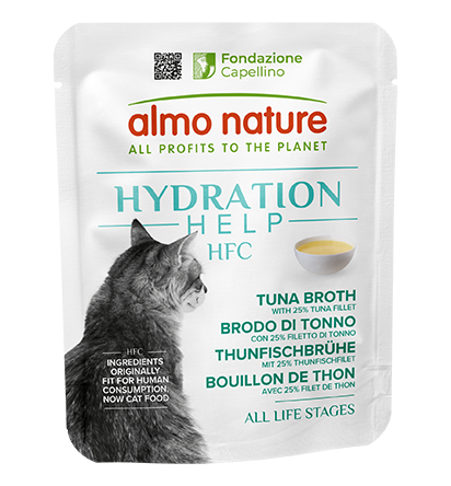 Almo Nature - HFC水潤護理鮮湯包 - 吞拿魚 (綠字) Hydration Help (Tuna Broth) 50g