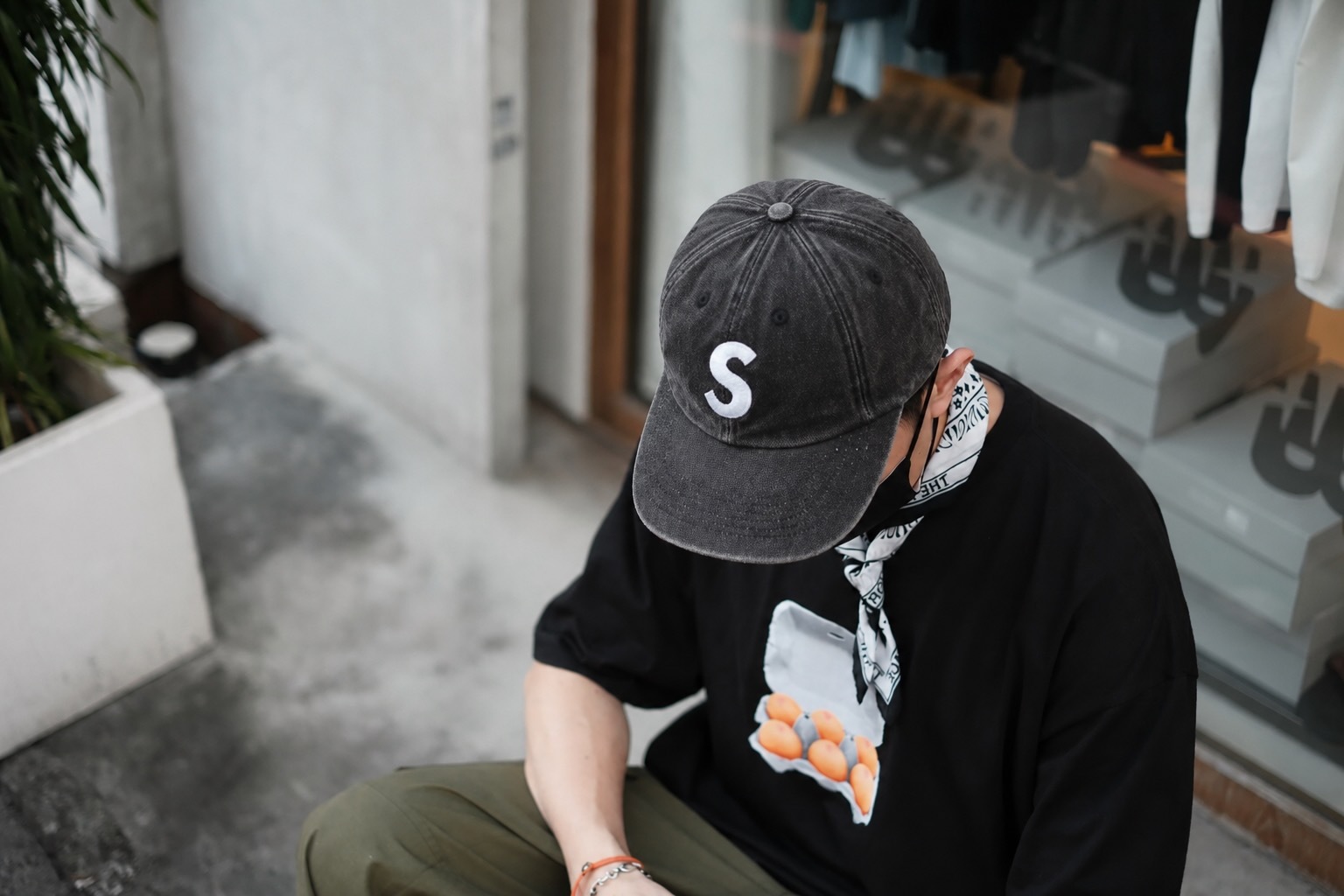 SUPREME 26SS S LOGO 6-PANEL CAP 經典水洗老帽