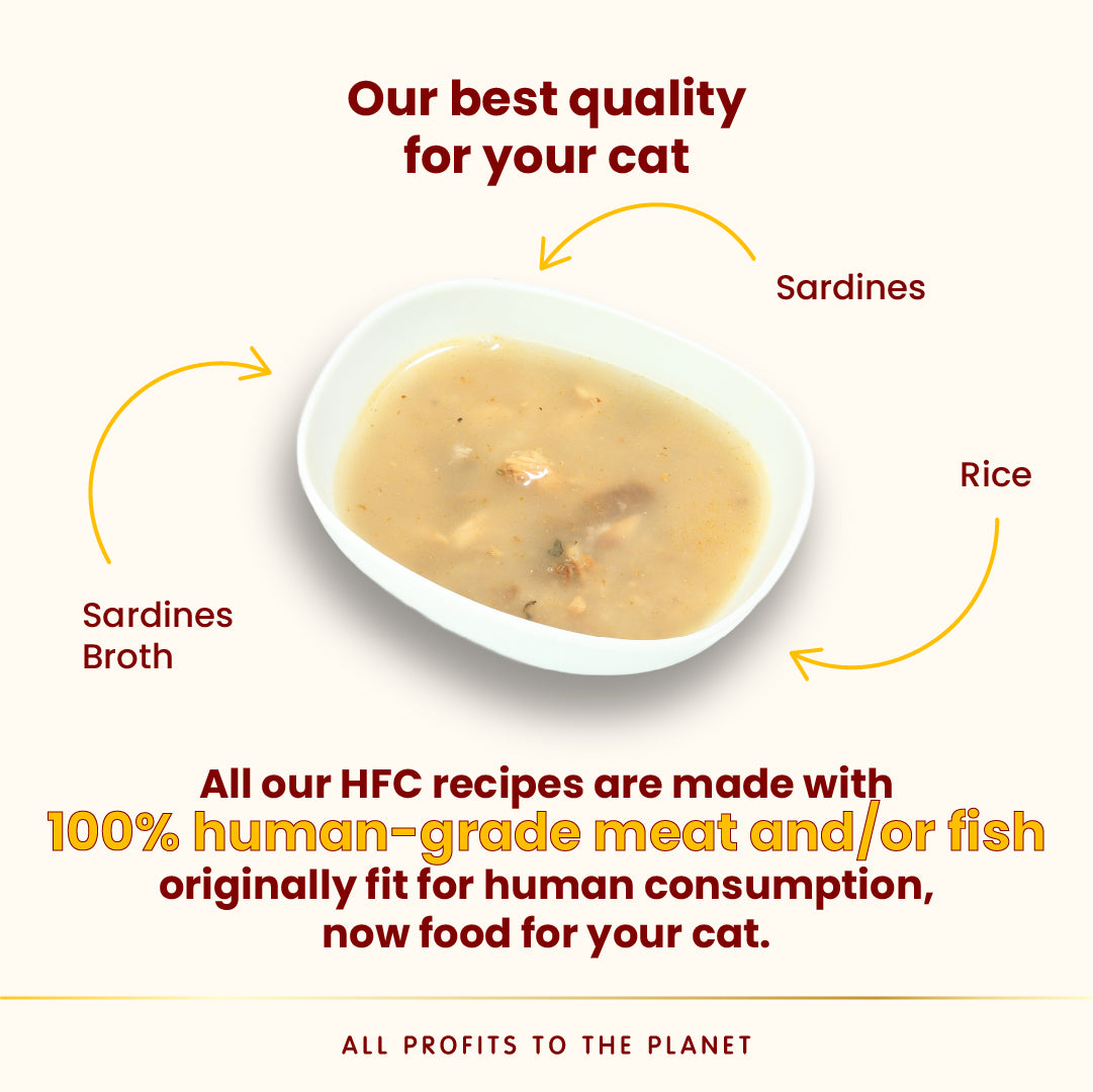 Almo Nature - HFC水潤護理鮮湯包 - 沙甸魚湯 (黑字) Hydration Help (Sardine Broth) 50g