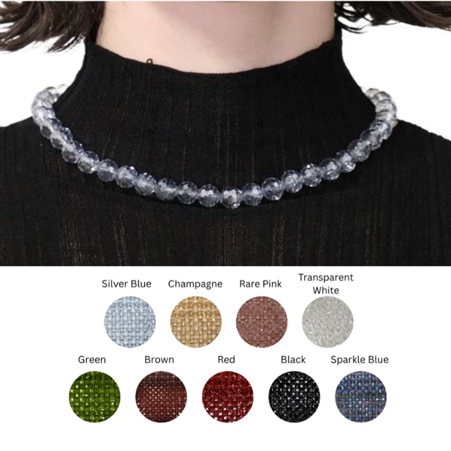 1PO0506-035 [PALERA MILANO] Necklace Crystal #JWCNEC-CR10AM (EU)