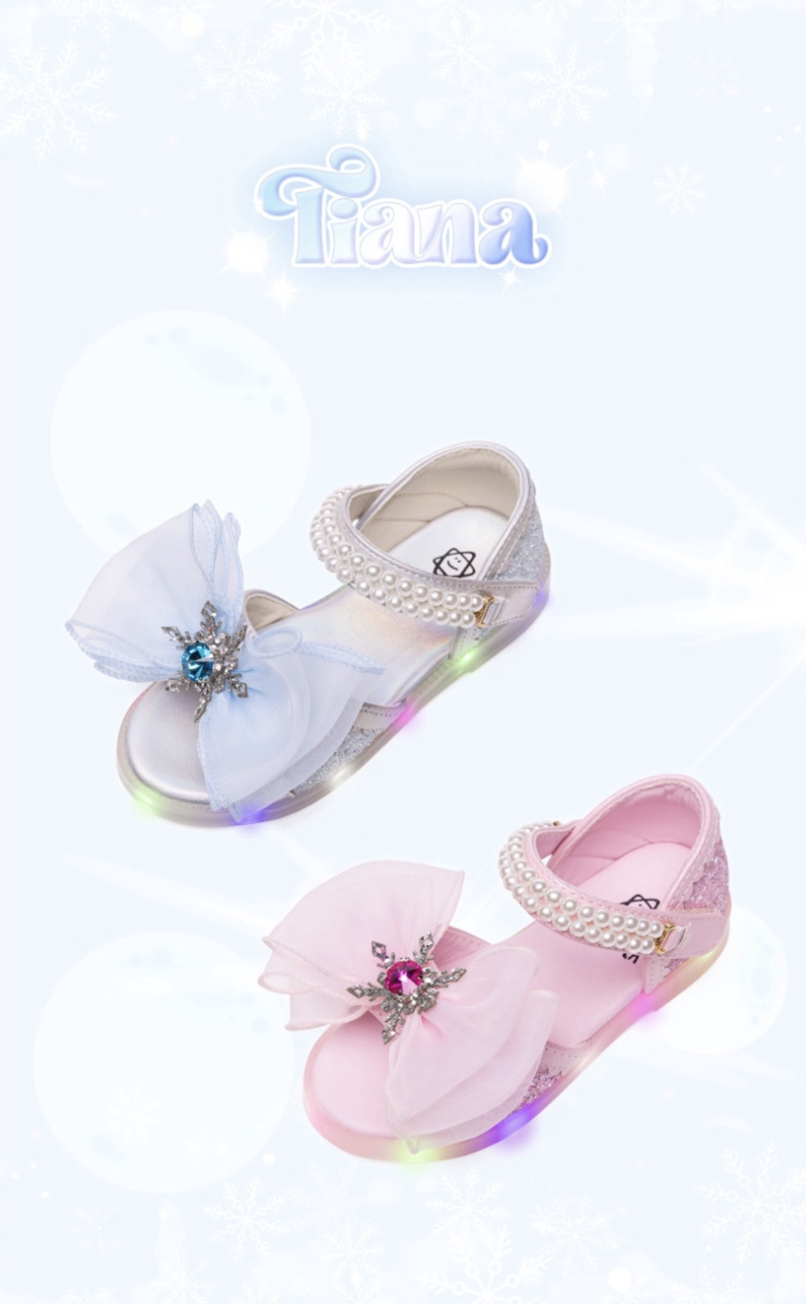 La Stella Tiana LED Princess Summer Sandals
