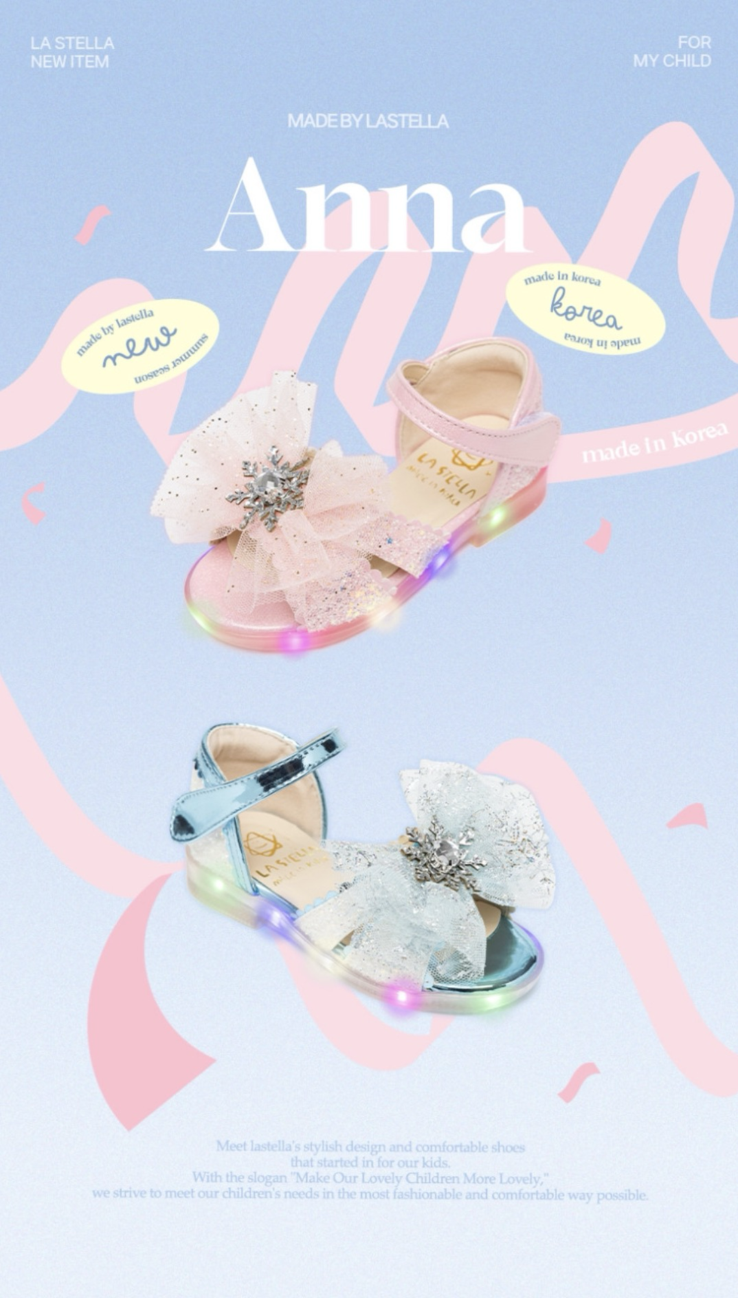 La Stella Anna LED Sandals
