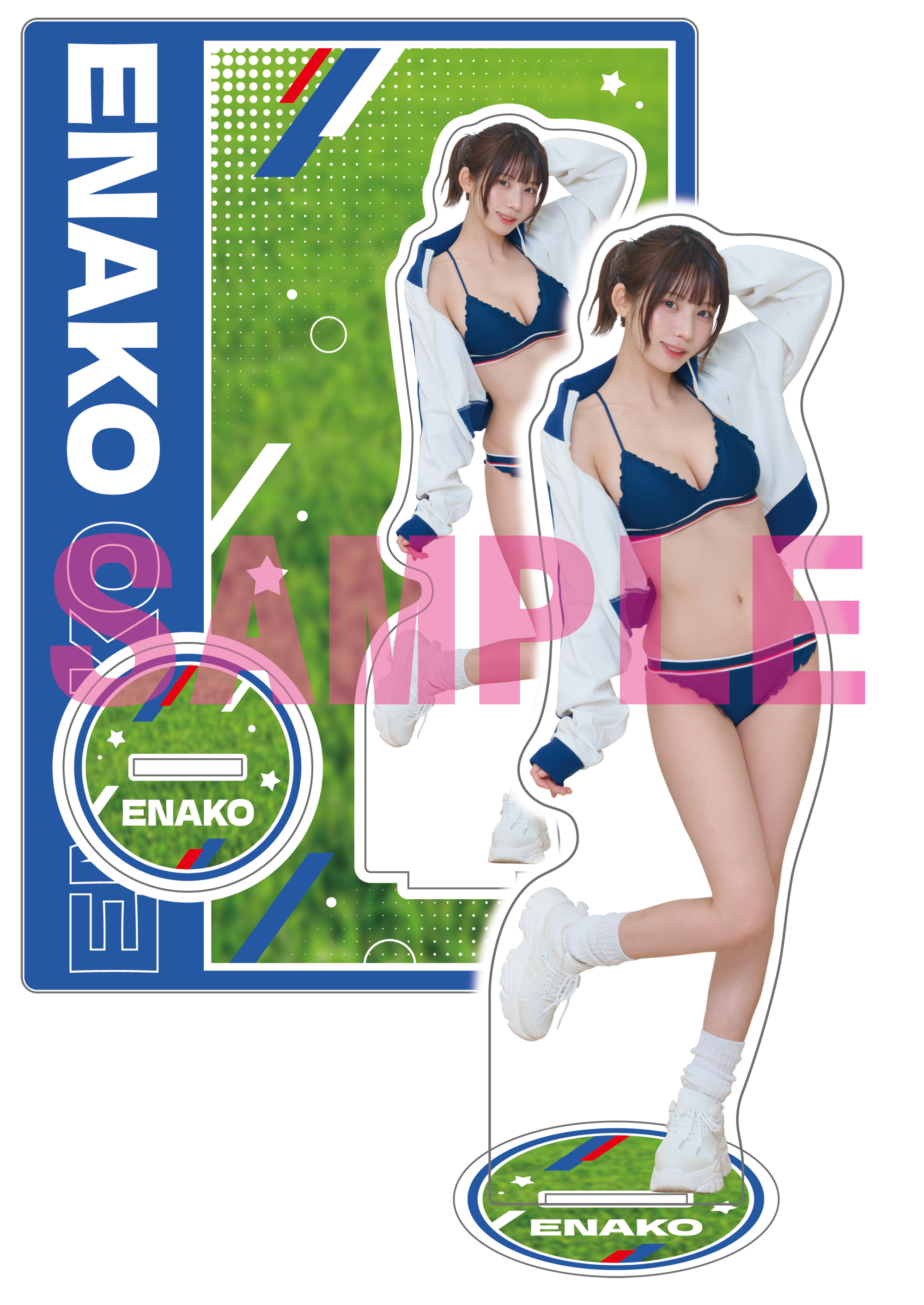 「ACG.GO」「預購」えなこENAKO スポーティーアクリルスタンド 立牌