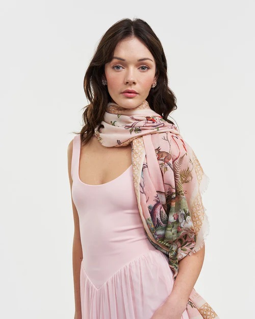 英國代購 -FABLE ENGLAND Woodland Scene Long Scarf