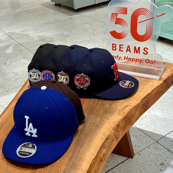日本BEAMS × NEW ERA 50周年 別注 LP 9FIFTY MLB Cap