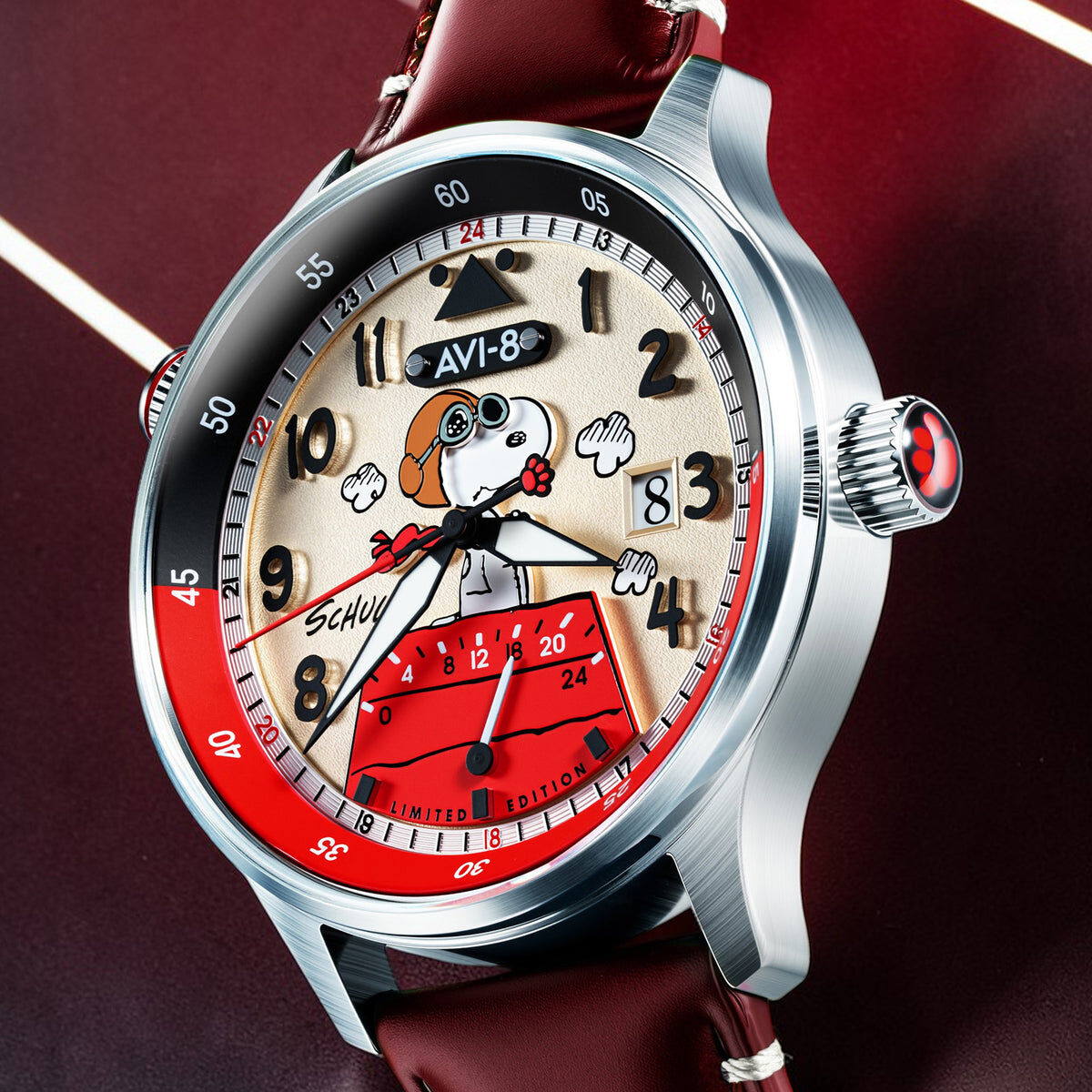 AVI-8 Hawker Hurricane McKellar Dual Time Peanuts Snoopy Flying Ace Limited Edition AV-4151-03