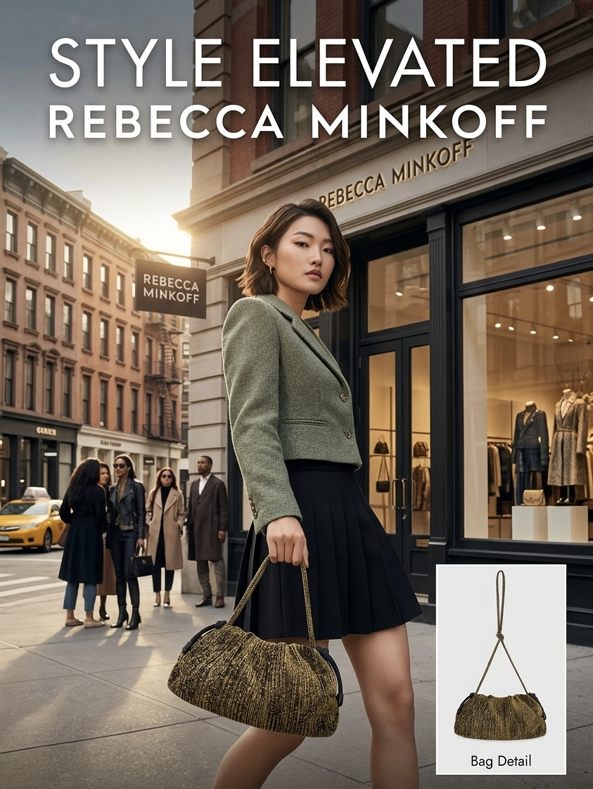 【預購】 REBECCA MINKOFF H0510801 索繩水桶袋