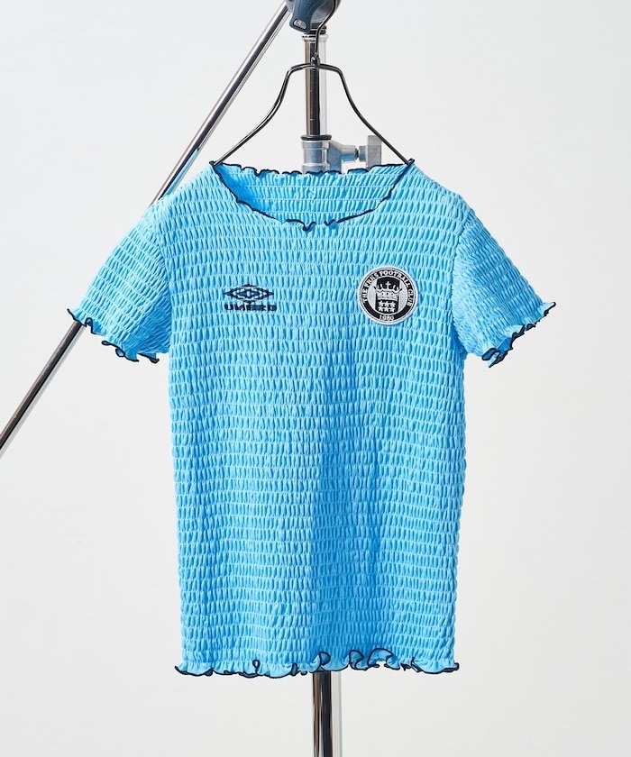 UMBRO / 別注 SHIRRING T-SHIRT