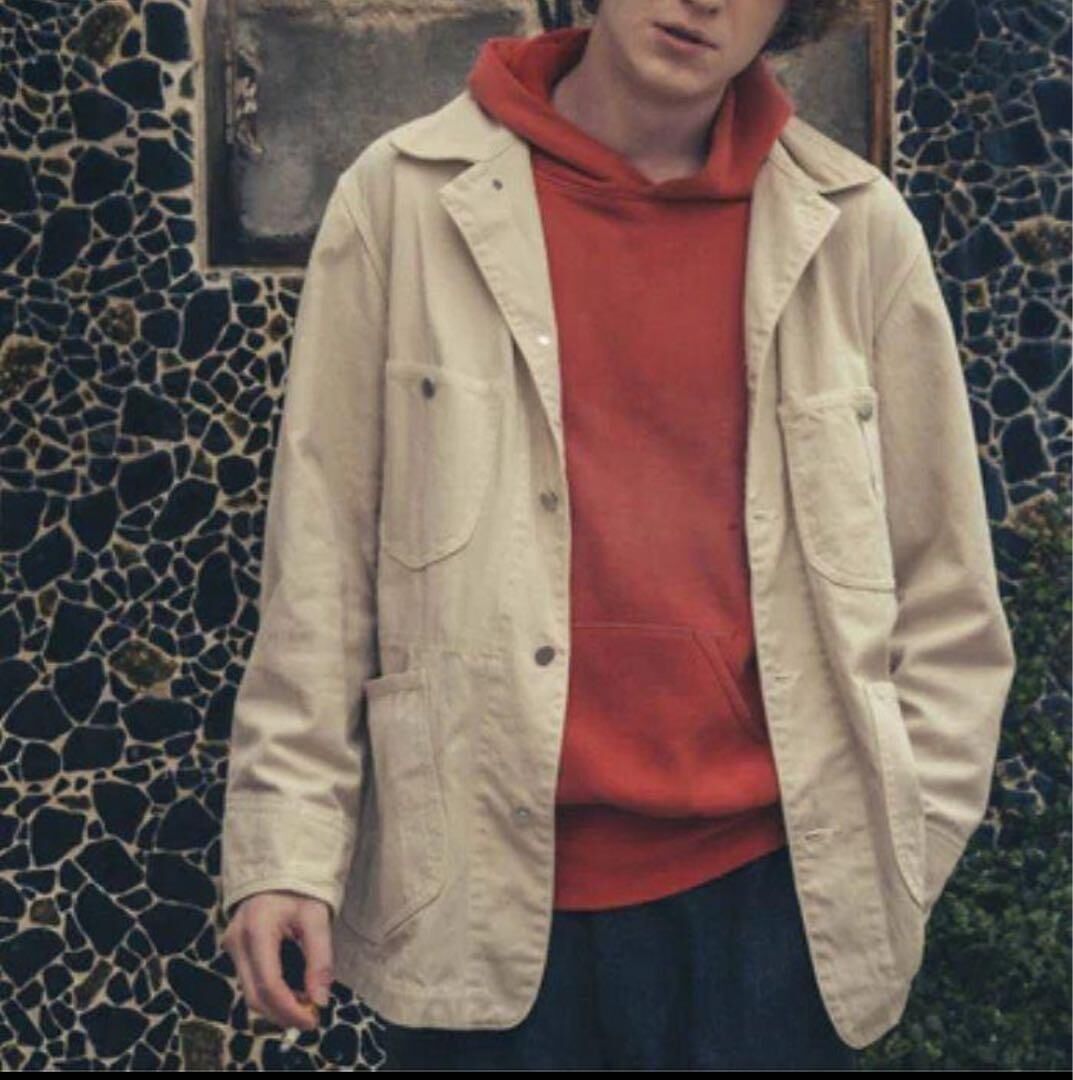 RE-STOCK: A.PRESSE COVERALL JACKET - IVORY PRE ORDER ITEM (預訂中)