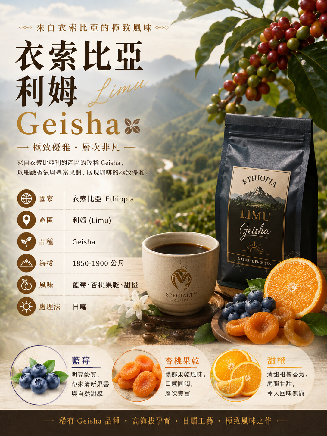 班奇馬吉日曬藝妓買一送一（半磅裝）