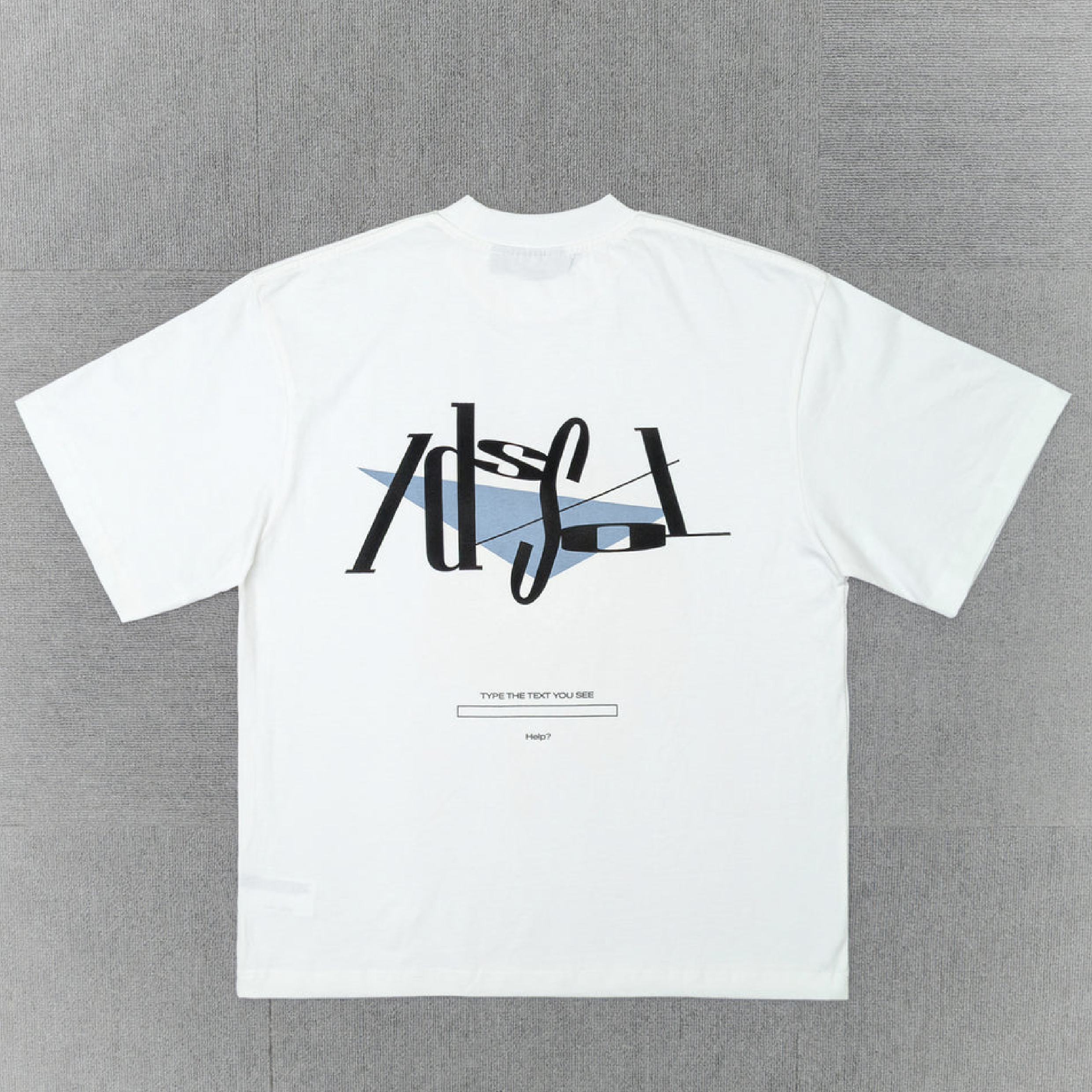 1dyll.assemblag Captcha Boxy Tee