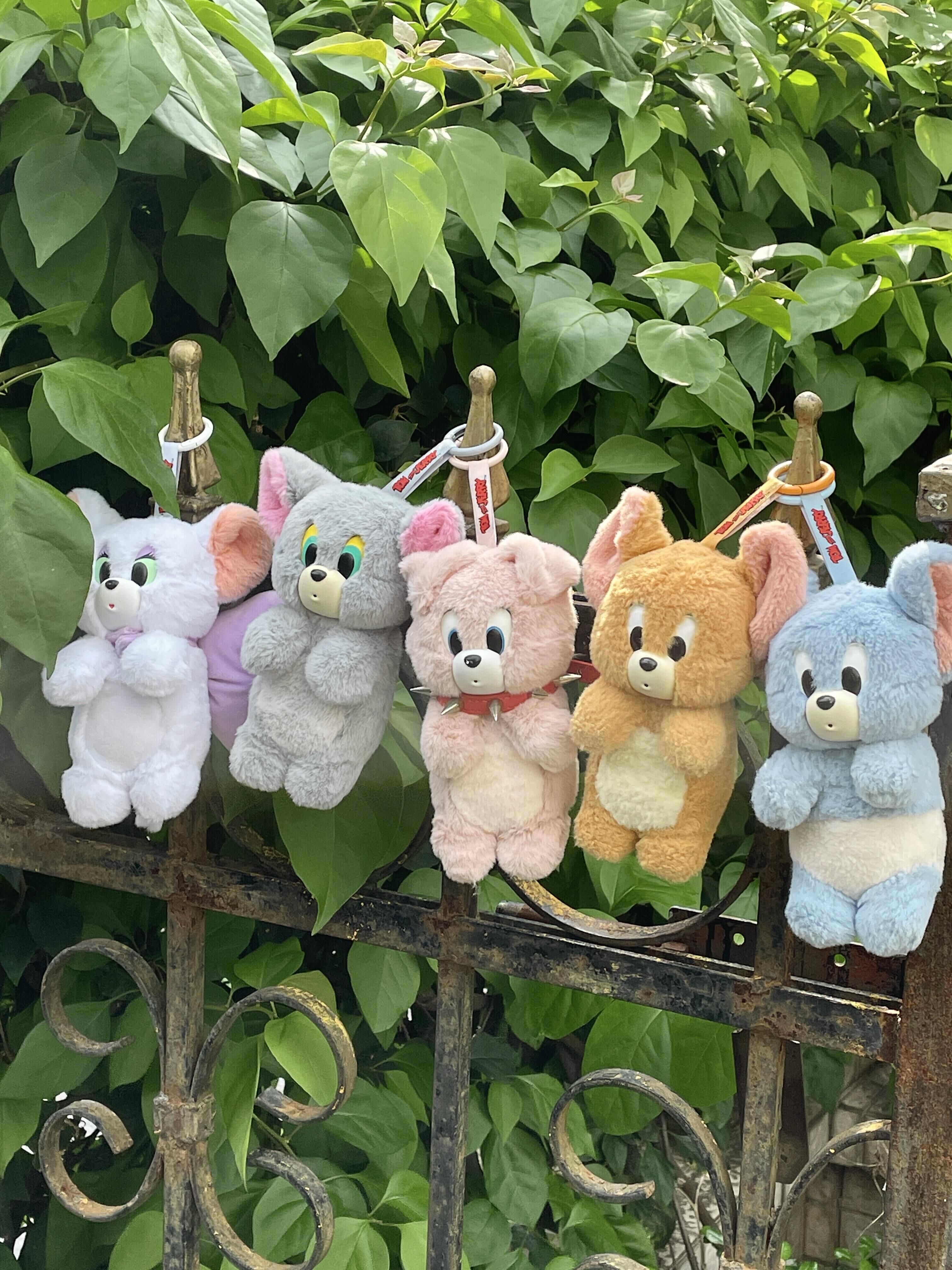 本週限時接單!! 華納正版授權 Tom and Jerry 毛絨吊飾 鑰匙圈 傑瑞 泰菲 泰克 圖多蓋洛 湯姆 娃娃 5款(任買兩件711免運)/預購