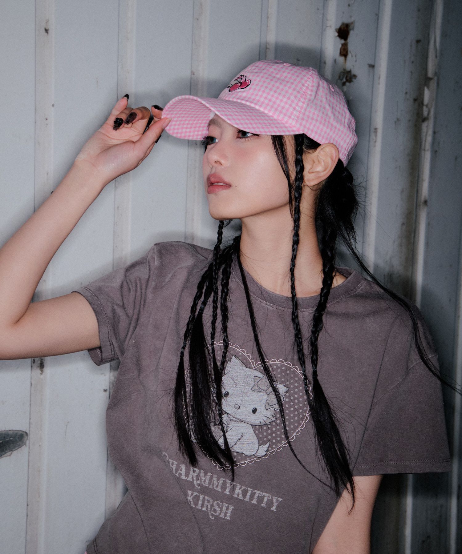 KIRSH X Charmmy Kitty 聯名印花棒球帽 [淡粉色] J6142LHT01PIL