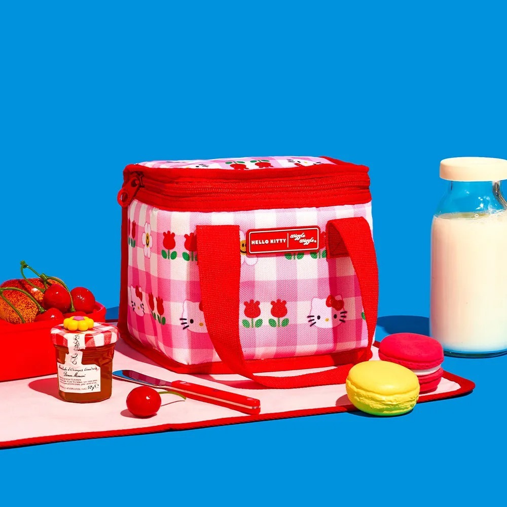 WIGGLE WIGGLE & HELLO KITTY Cooler Bag (S)