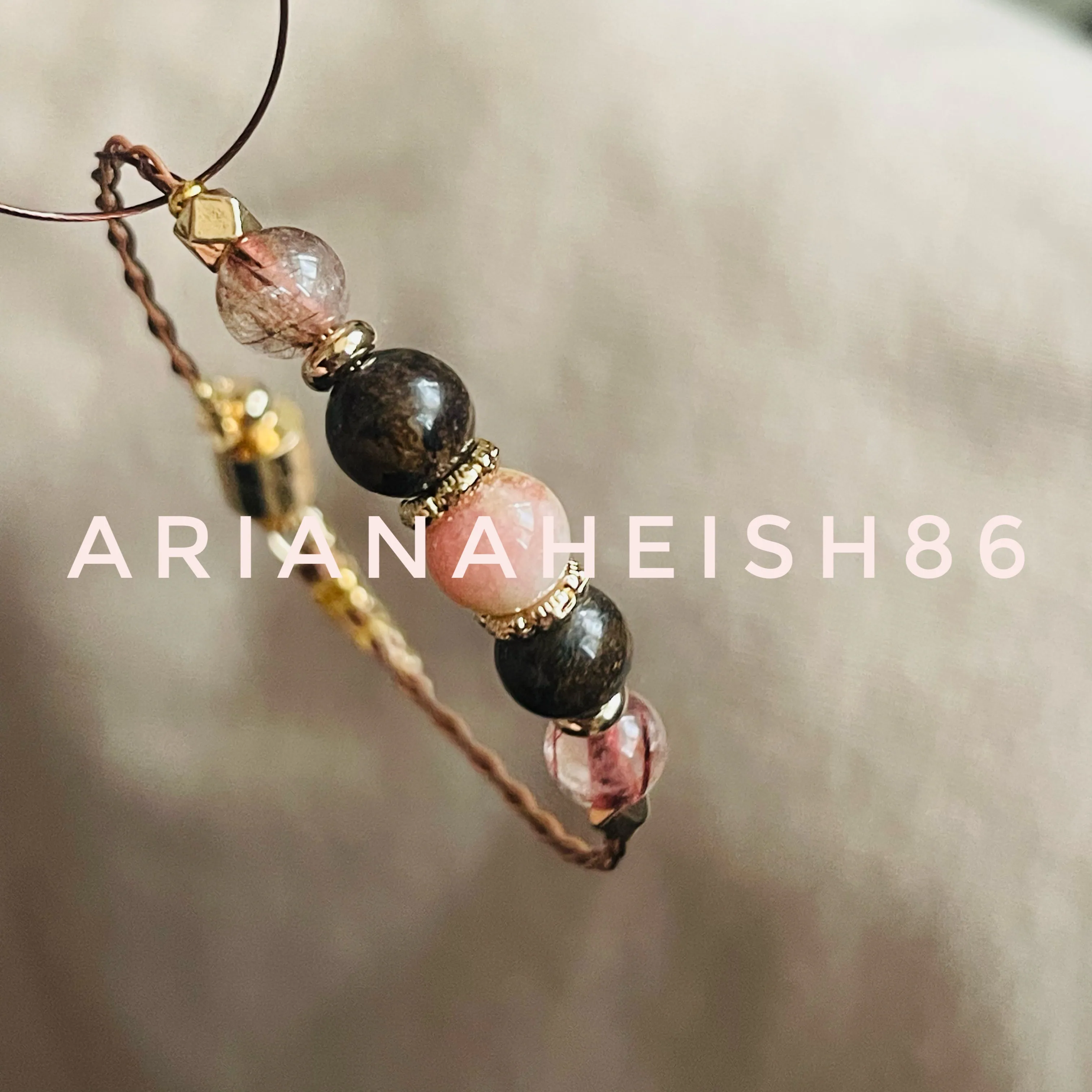arianaheish86｜蠟線編織．金屬線編織．課程教學