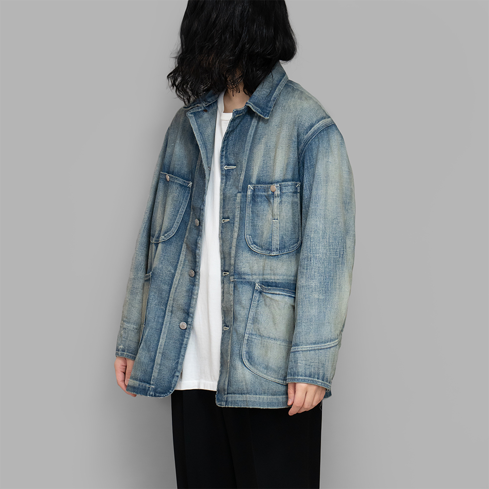 RE-STOCK: A.PRESSE VINTAGE COVERALL JACKET (25SAP-01-22K) - PRE ORDER ITEM (預訂中)