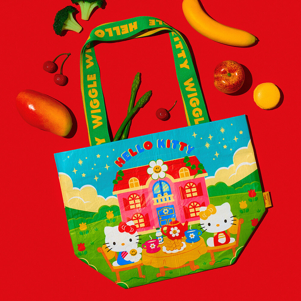 WIGGLE WIGGLE & HELLO KITTY Reusable Shopper Bag