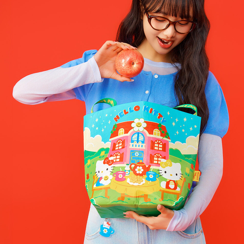 WIGGLE WIGGLE & HELLO KITTY Reusable Shopper Bag